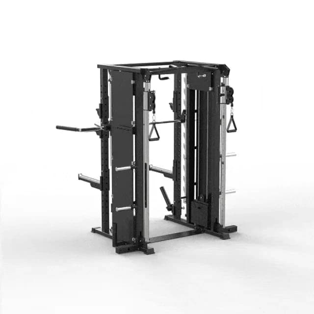 Combinação de Smith & Functional Trainer e Power Rack